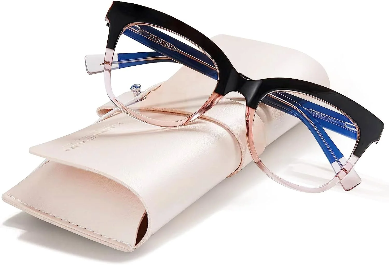 Fashion Cat Eye Glasses Frame Women Anti-Blue Light Eyeglasses Optical Computer Eyewear Radiation Protection Oversize Spectacle