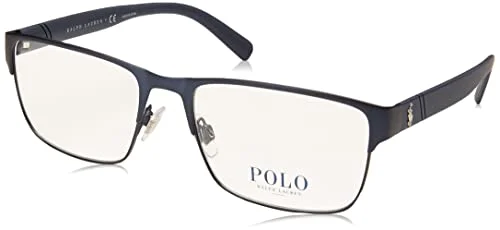 RALPH LAUREN POLO PH1175 9119 Matte Navy Blue Demo Lens 56 mm Men