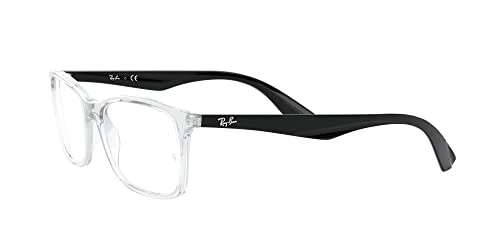 RAYBAN RB7048 5439 Blue Mens Rectangle Full Rim Eyeglasses 56-17-145 B:33 3